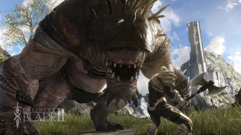 Illustration for article titled Infinity Blade 2 Will Have New Weapons, Areas, Cloud Saves and Ridiculous Graphics